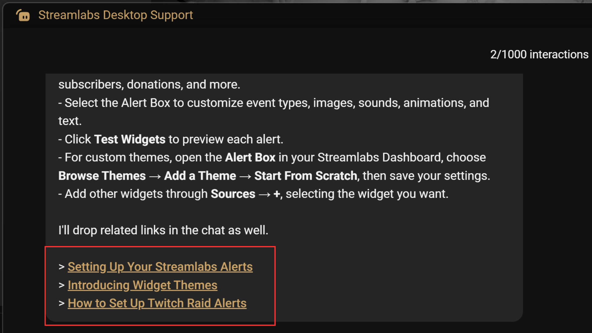 Ask Kevin chat providing additional article links for a topic